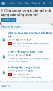 How xamvn.com looks like on a mobile device such as an iPhone.