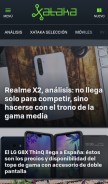 How xataka.com looks like on a mobile device such as an iPhone.