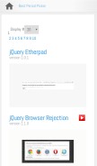 How xdsoft.net looks like on a mobile device such as an iPhone.