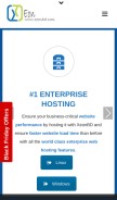 How xeonbd.com looks like on a mobile device such as an iPhone.