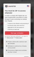 How xhamster.com looks like on a mobile device such as an iPhone.