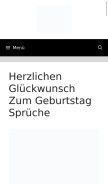 How xn--geburtstag-swnsche-y6b.com looks like on a mobile device such as an iPhone.