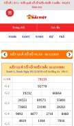 How xosodaiviet.net looks like on a mobile device such as an iPhone.