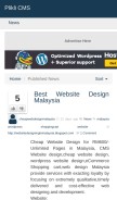 How xpblogger.com looks like on a mobile device such as an iPhone.