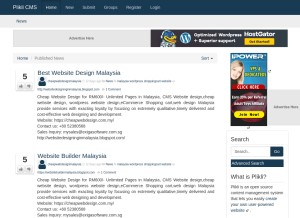 How xpblogger.com looks like on a tablet such as an iPad.