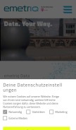 How xplosion.de looks like on a mobile device such as an iPhone.