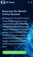 How xppower.com looks like on a mobile device such as an iPhone.