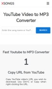 How xsongs1.websiteseguro.com looks like on a mobile device such as an iPhone.