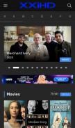 How xxihd.com looks like on a mobile device such as an iPhone.