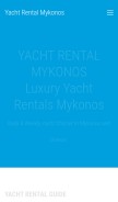 How yachtrentalmykonos.com looks like on a mobile device such as an iPhone.