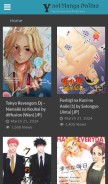 How yaoimangaonline.com looks like on a mobile device such as an iPhone.