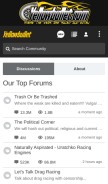 How yellowbullet.com looks like on a mobile device such as an iPhone.