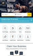 How yellowpages.com looks like on a mobile device such as an iPhone.