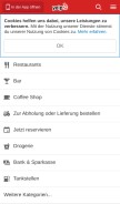 How yelp.de looks like on a mobile device such as an iPhone.