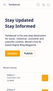 How yemberzal.in looks like on a mobile device such as an iPhone.
