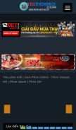 How yeuphimmoi.com looks like on a mobile device such as an iPhone.