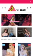 How yidoll.com looks like on a mobile device such as an iPhone.