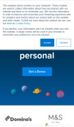 How yieldify.com looks like on a mobile device such as an iPhone.