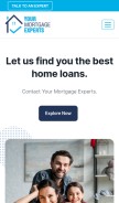 How yme.com.au looks like on a mobile device such as an iPhone.