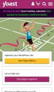 How yoa.st looks like on a mobile device such as an iPhone.