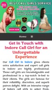 How yogitafun.com looks like on a mobile device such as an iPhone.