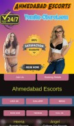 How yomita-oberoi.com looks like on a mobile device such as an iPhone.