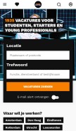 How youngcapital.nl looks like on a mobile device such as an iPhone.