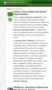 How youngzsoft.com looks like on a mobile device such as an iPhone.