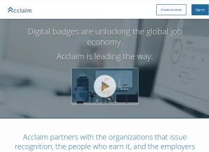 How youracclaim.com looks like on a tablet such as an iPad.