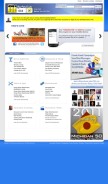 How yourareacode.com looks like on a mobile device such as an iPhone.