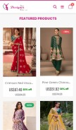 How yourdesignerwear.com looks like on a mobile device such as an iPhone.