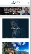How ypo.org looks like on a mobile device such as an iPhone.