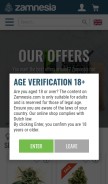 How zamnesia.com looks like on a mobile device such as an iPhone.