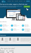 How zboxapp.com looks like on a mobile device such as an iPhone.