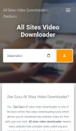 How zeeguru.com looks like on a mobile device such as an iPhone.