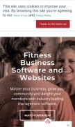 How zenplanner.com looks like on a mobile device such as an iPhone.