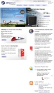 How zenutech.com looks like on a mobile device such as an iPhone.