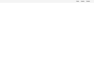 How zeomega.com looks like on a tablet such as an iPad.