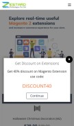 How zestardshop.com looks like on a mobile device such as an iPhone.