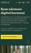 How zetup.net looks like on a mobile device such as an iPhone.