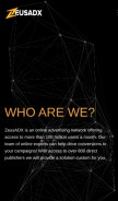 How zeusadx.com looks like on a mobile device such as an iPhone.