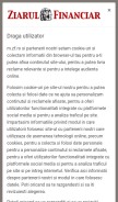 How zf.ro looks like on a mobile device such as an iPhone.