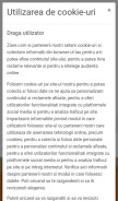 How ziare.com looks like on a mobile device such as an iPhone.