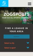 How zogsports.com looks like on a mobile device such as an iPhone.