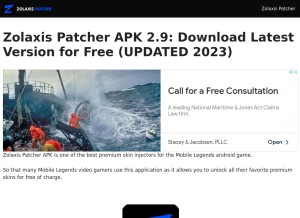 How zolaxispatcher.pro looks like on a tablet such as an iPad.