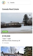 How zolo.ca looks like on a mobile device such as an iPhone.
