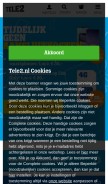 How zonnet.nl looks like on a mobile device such as an iPhone.