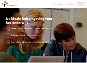 How zuluconnect.net looks like on a tablet such as an iPad.