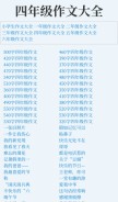 How zuowen4.info looks like on a mobile device such as an iPhone.